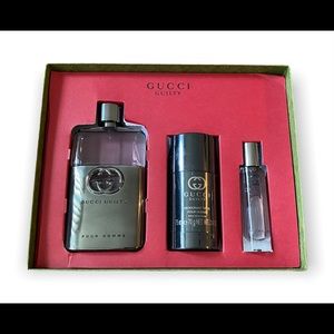 Gucci Guilty 3 pc. Cologne set for Men